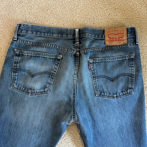 Classic Vintage Levi’s Straight Leg EUC 36x32 - Picture 6 of 9